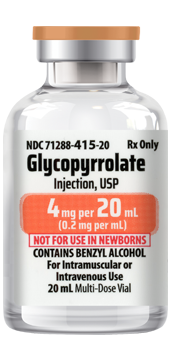 Glycopyrrolate Injection, USP 4 mg per 20 mL